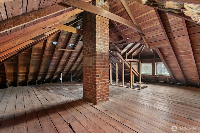 624 S Lawrence St, Tacoma, WA 98405 - view of unfinished attic
