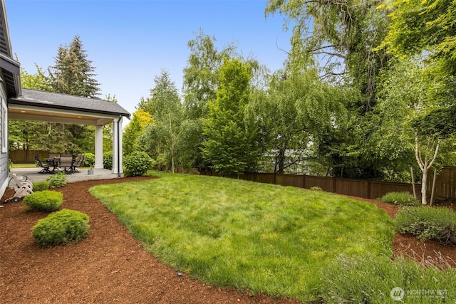4161 86th Ave SE, Mercer Island, WA 98040 - view of yard featuring a patio