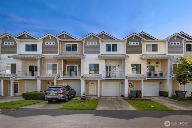 5305 Military Rd E Unit D, Tacoma, WA 98446 - multi unit property featuring a standing seam roof, metal roof, and an attached garage