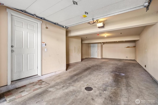 5305 Military Rd E Unit D, Tacoma, WA 98446 - garage featuring a garage door opener