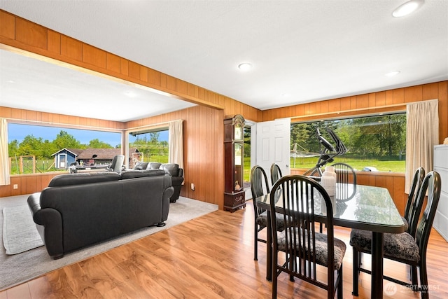 206 Kelly Rd, Bellingham, WA 98226 - dining area with a healthy amount of sunlight and light wood-style floors