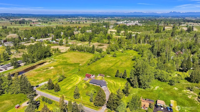 206 Kelly Rd, Bellingham, WA 98226 - birds eye view of property featuring a mountain view