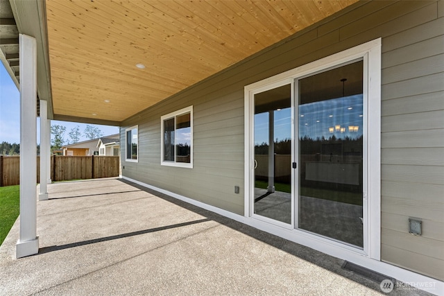 5741 Thornhill Ave SW Unit 326, Port Orchard, WA 98367 - view of patio with fence