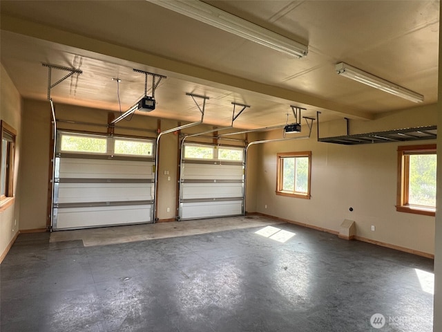 41 Red Tail Ridge Rd, Twisp, WA 98856 - garage featuring a garage door opener and baseboards