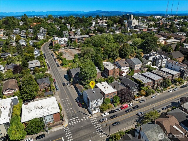 746 10th Ave E, Seattle, WA 98102 - aerial view with a mountain view