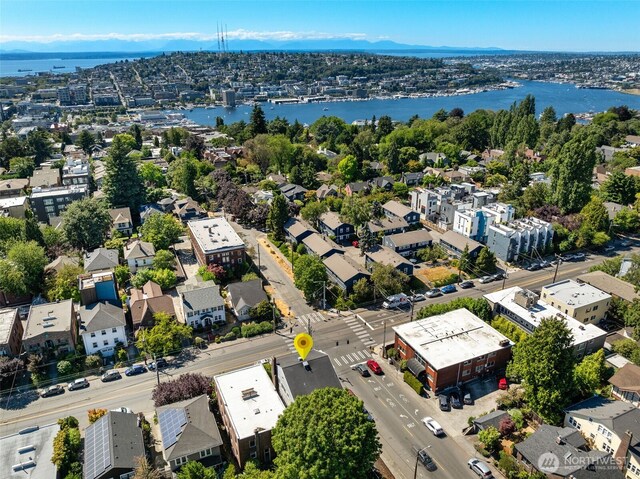 746 10th Ave E, Seattle, WA 98102 - aerial view with a water view