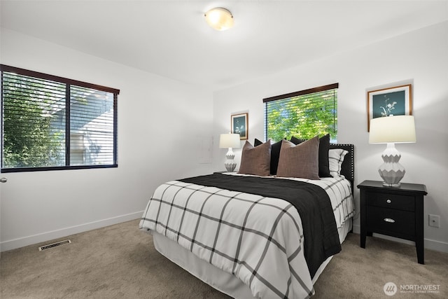 4822 S M St, Tacoma, WA 98408 - bedroom featuring multiple windows, carpet, and baseboards