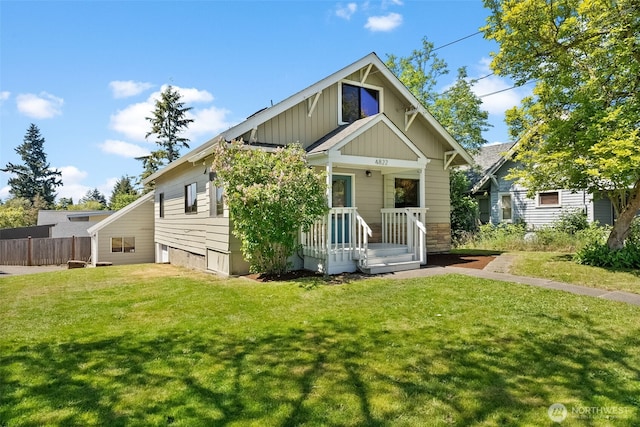 4822 S M St, Tacoma, WA 98408 - view of front facade with board and batten siding