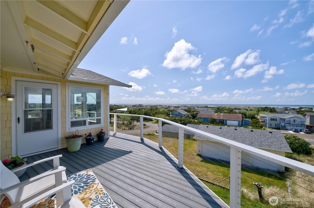 1005 346th Pl, Ocean Park, WA 98640 - balcony with a residential view