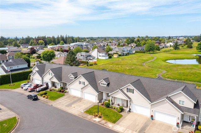 1725 Harrison Pl Unit 103, Lynden, WA 98264 - aerial view of residential area with a nearby body of water