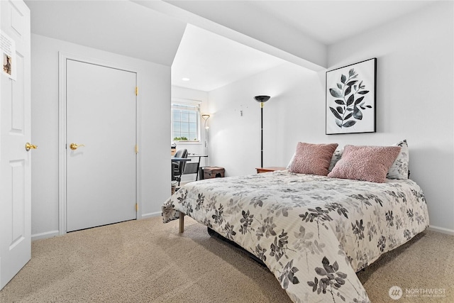 1725 Harrison Pl Unit 103, Lynden, WA 98264 - bedroom featuring carpet floors, baseboards, and a desk