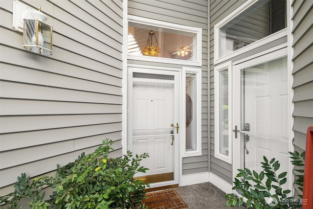 view of property entrance