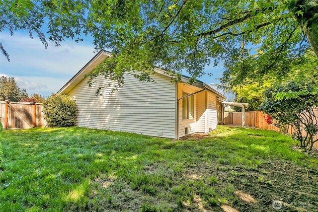 view of side of property