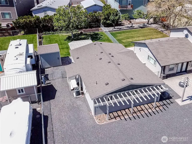 878 SW Hunter Ave, Quincy, WA 98848 - aerial view of residential area