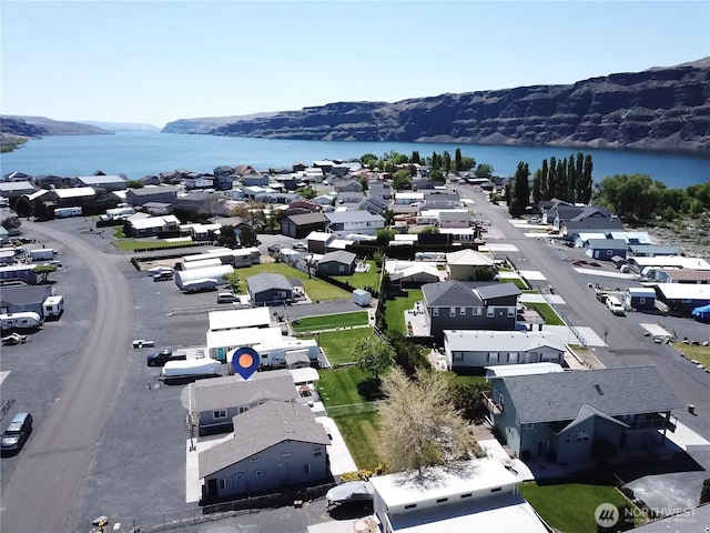 878 SW Hunter Ave, Quincy, WA 98848 - aerial view of residential area with a water and mountain view
