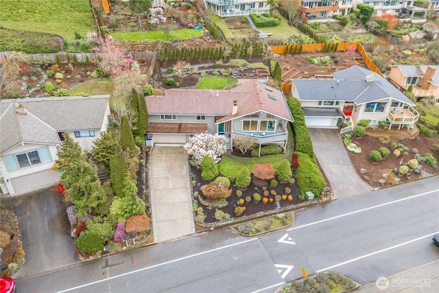 4538 Somerset Dr SE, Bellevue, WA 98006 - bird's eye view featuring a residential view