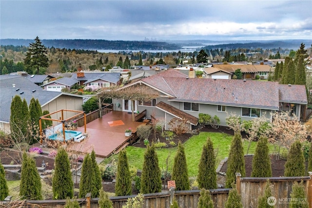 4538 Somerset Dr SE, Bellevue, WA 98006 - birds eye view of property featuring a residential view