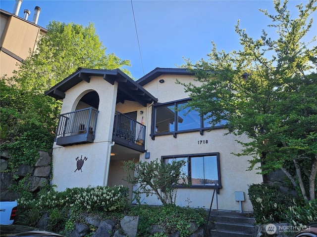 view of property