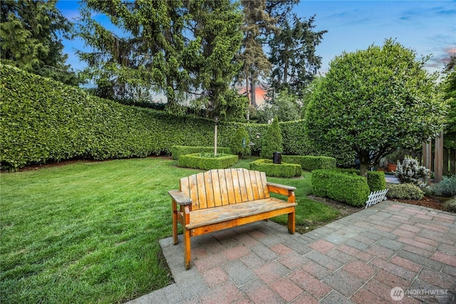 17922 Marine View Dr SW, Normandy Park, WA 98166 - view of community featuring a patio area and a lawn