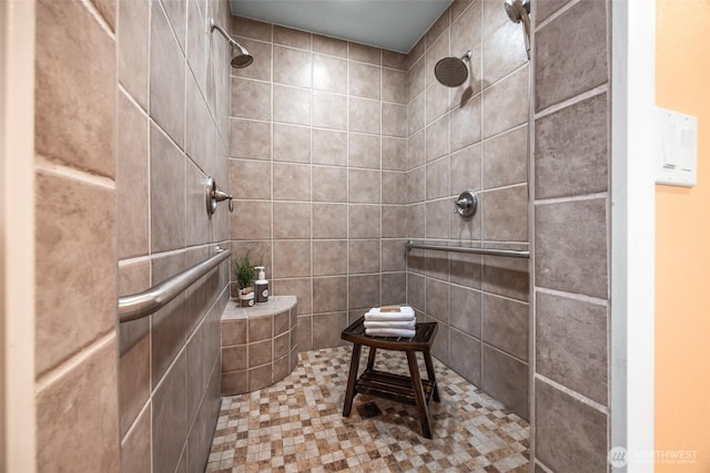 17922 Marine View Dr SW, Normandy Park, WA 98166 - full bathroom with a tile shower