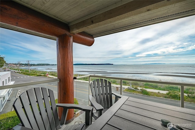 8075 Harborview Rd Unit 301, Blaine, WA 98230 - balcony with a water view