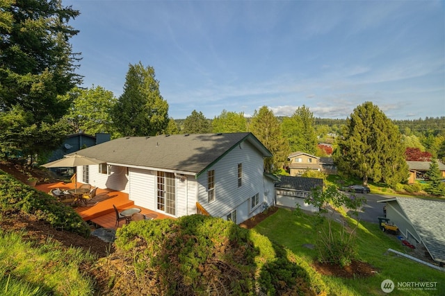 3785 Greenville Pl, Bellingham, WA 98226 - view from above of property
