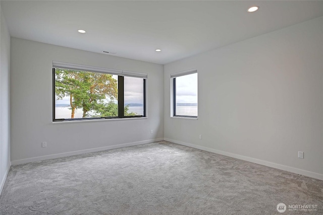 1699 SE Camano Dr, Camano Island, WA 98282 - unfurnished room featuring recessed lighting and carpet floors