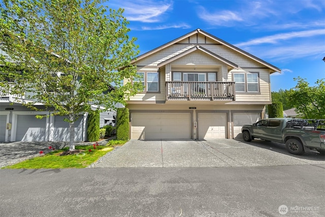 343 Tremont Ave Unit 102, Bellingham, WA 98226 - view of front facade with concrete driveway and an attached garage