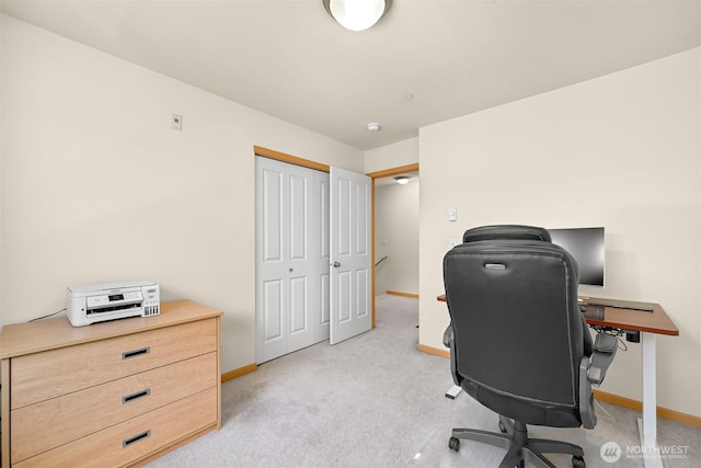 343 Tremont Ave Unit 102, Bellingham, WA 98226 - office area with light carpet and baseboards
