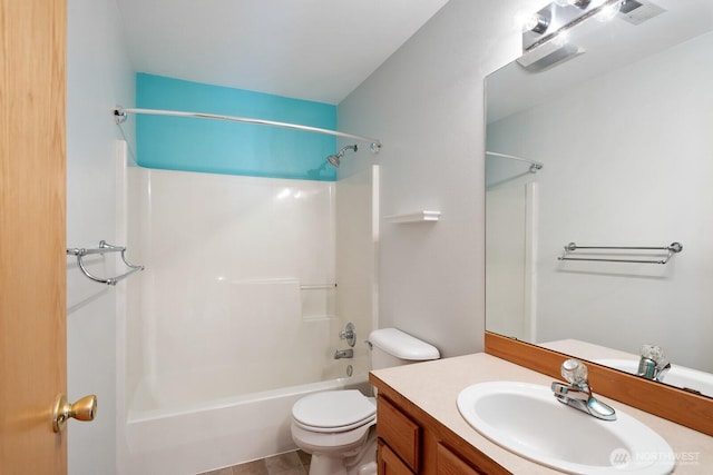 3828 Sutton Pl, Anacortes, WA 98221 - full bath with vanity, bathing tub / shower combination, and toilet