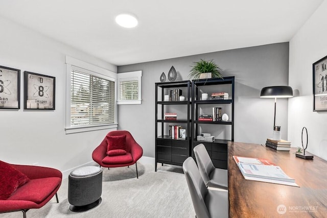 19507 81st Pl NE Unit 3, Kenmore, WA 98028 - office area with carpet flooring and baseboards