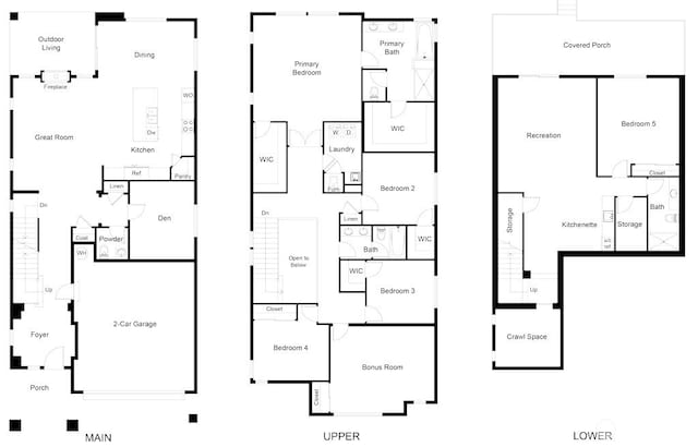19507 81st Pl NE Unit 3, Kenmore, WA 98028 - property floor plan