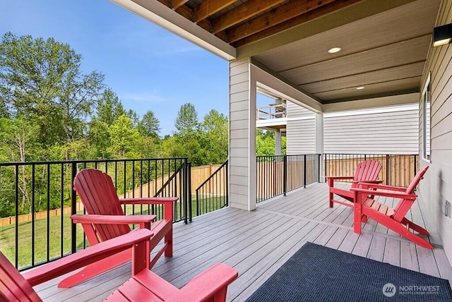 19507 81st Pl NE Unit 3, Kenmore, WA 98028 - view of deck