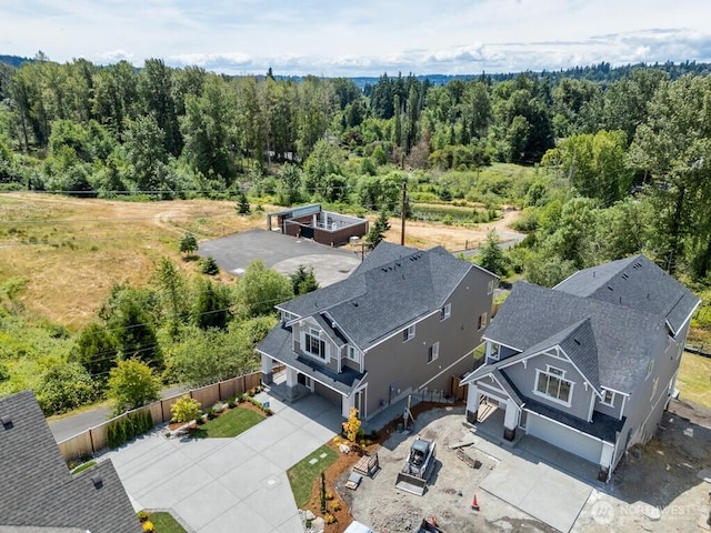 19507 81st Pl NE Unit 3, Kenmore, WA 98028 - aerial view of property and surrounding area featuring a forest