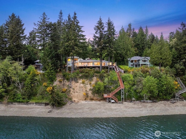 3236 Gravelly Beach Loop NW, Olympia, WA 98502 - view of subject property featuring a large body of water