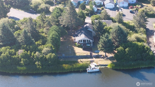 348 Cockle St SW, Ocean Shores, WA 98569 - aerial view featuring a water view