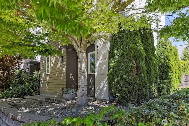 view of property exterior