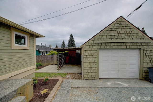 1813 10th St, Anacortes, WA 98221 - view of detached garage