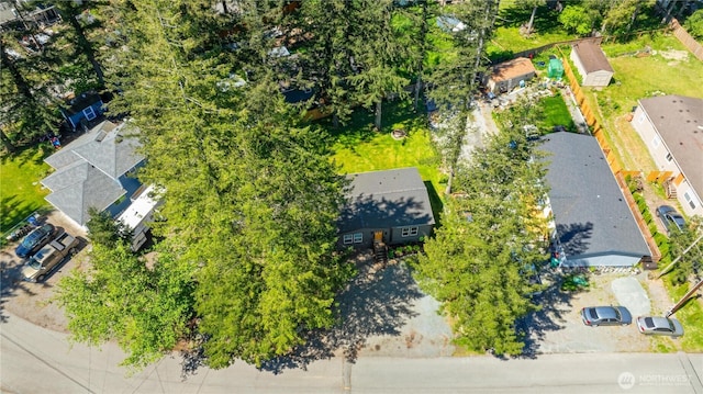 drone / aerial view