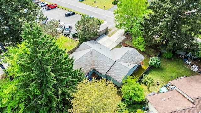 aerial view