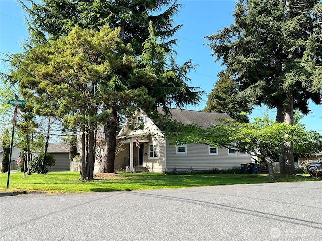 2927 Orleans St, Bellingham, WA 98226 - view of property hidden behind natural elements with a front lawn