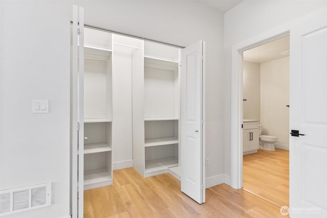 view of closet