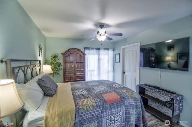 111 E Martin St, Elma, WA 98541 - bedroom featuring ceiling fan