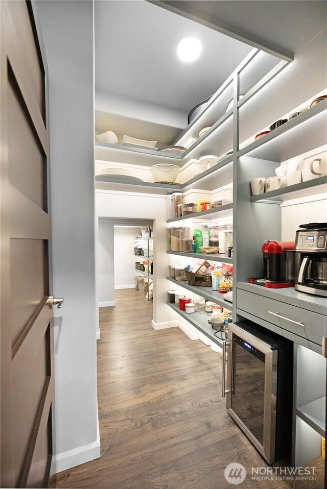 view of pantry