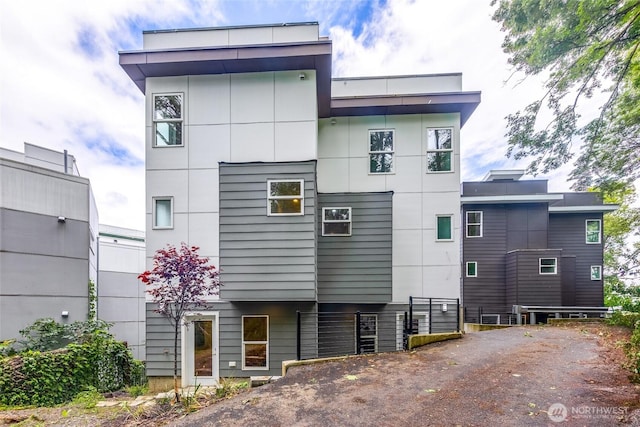 view of back of property