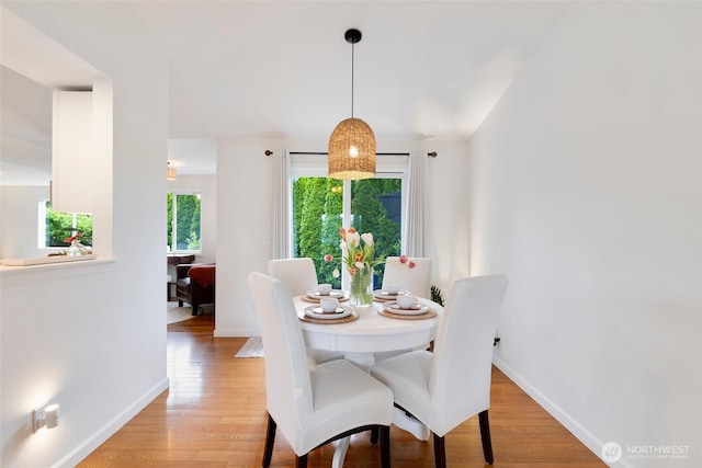 3416 189th St SE, Bothell, WA 98012 - dining space featuring light wood-style flooring and baseboards