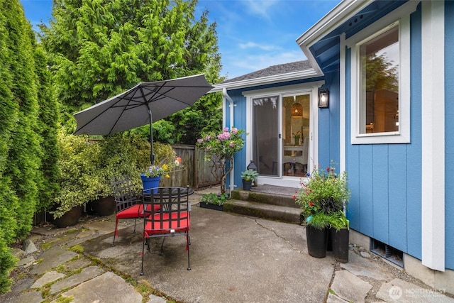 3416 189th St SE, Bothell, WA 98012 - view of patio featuring fence