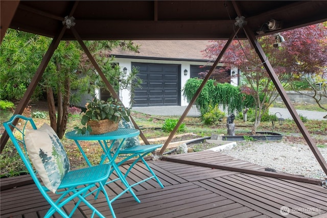 view of deck