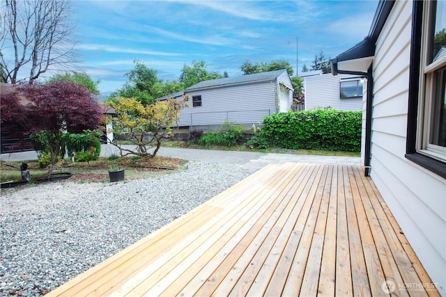 view of deck