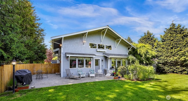 6874 Golf View Dr, Lynden, WA 98264 - back of property featuring a patio area